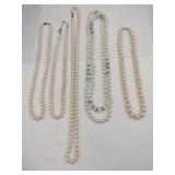 Feax Pearl beaded necklaces