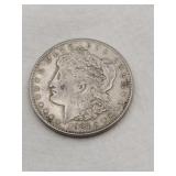 1921 Morgan silver dollar