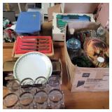 Glassware, knives, jars and more