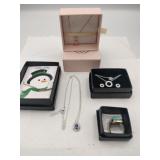 New jewelry in boxes