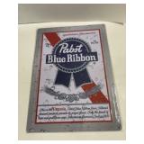 12 in x 17 in metal PBR sign