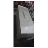 White painted lane cedar chest