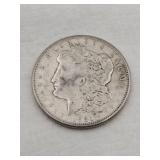 1921 Morgan silver dollar