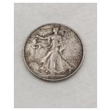 1944 walking Liberty silver half dollar