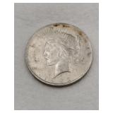 1922 peace silver dollar