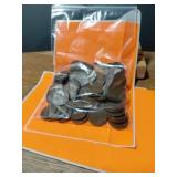 A Bag Of Over 100 Very Old Wheat Pennies