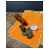 A Pill Bottle Filled With Over 50+ Very Old Wheat