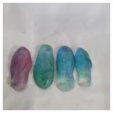 4 glass fish 4in