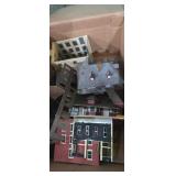 Plastic town building ho track models