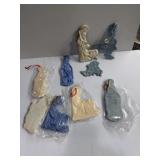 Avon Season's Joy Nativity Ornaments and other