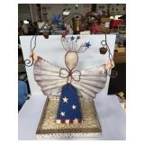 Home Interiors Rustic Patriotic Metal