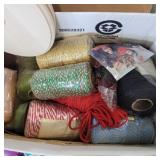 Assorted textured yarn