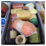 Assorted textured yarn