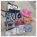 Assorted purses