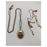 1/20 12k GF necklaces and chain marked 1/20 12k
