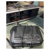Sound design a.m. FM clock radio cassette