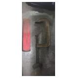 6in C clamps and metal splitting wedge