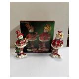 Home for the holidays holly holiday salt & pepper