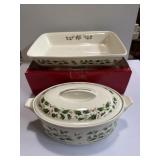 Home for the holidays holly holiday baking set of