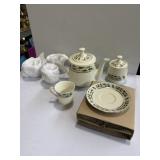 Home for the holidays holly holiday 12 piece tea