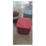 3 uposhtered foot rest/ottomans