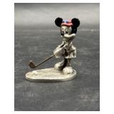 vintage Hudson Pewter Disney Minnie Mouse Golf