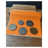 5 VERY UNIQUE FOREIGN COINS CAME FROM AN ESTASTE