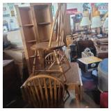 Drop leaf table and 3 chairs