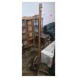6ft wooden coat rack