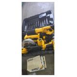 Dewalt 18v tool kit with 20v battery converter