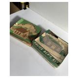 Plasticville USA church kit model and police