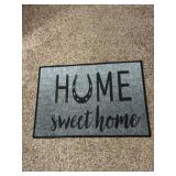 18 in x 27 in Home Sweet Home door mat
