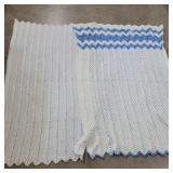 2 crotched blankets 60in x 34in and 60in x 42in