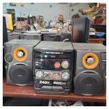 Phillips mini hifi system stereo model c550 cd