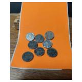 A GROUP OF 8 COLLECTABLE VERY OLD WHEAT STEEL