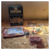 Model soldier and Egyptians and more