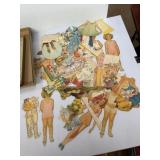 Shirely Temple paper doll collection