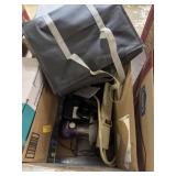 Power strips, camping lights, food carrier