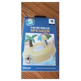 Sealed floating wireless pool speaker
