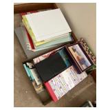 Notepads folders, binders, paper and more