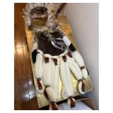 Large Native American wall-hanging mandala and