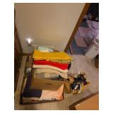 Linen , sheets , table cloths , belts and more