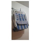 3 matching folding lawn chairs