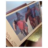 framed 1983 exhibition art print by Native Pueblo