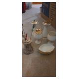 Lenox salt and pepper shaker, lighter, small fish