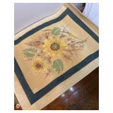 Original canvas painting of a dandelion 32ï¿½ x 25ï¿½
