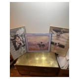 3 Native American framed prints