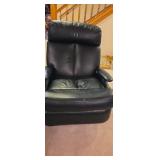 Leather 1980s recliner