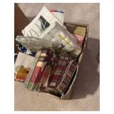 Box full of decorative napkins