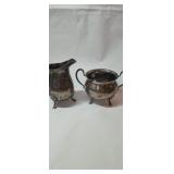 Frank Whiting Sterling Cream and Sugar 23 grams